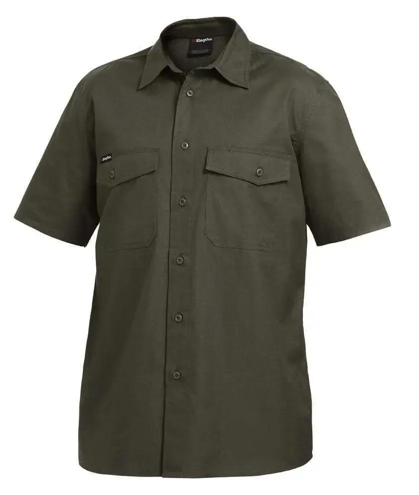 KingGee Short Sleeve Workcool 2 Ripstop Shirt K14825